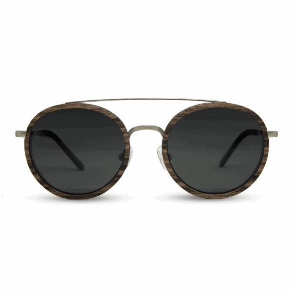 Arbol - Wood and metal sunglasses - Mr. Woodini Eyewear