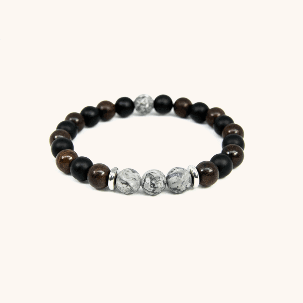 Buy Howlite Bracelet - 8 MM (Calming and Stress Reduction) Online in India  - Crystal Divine