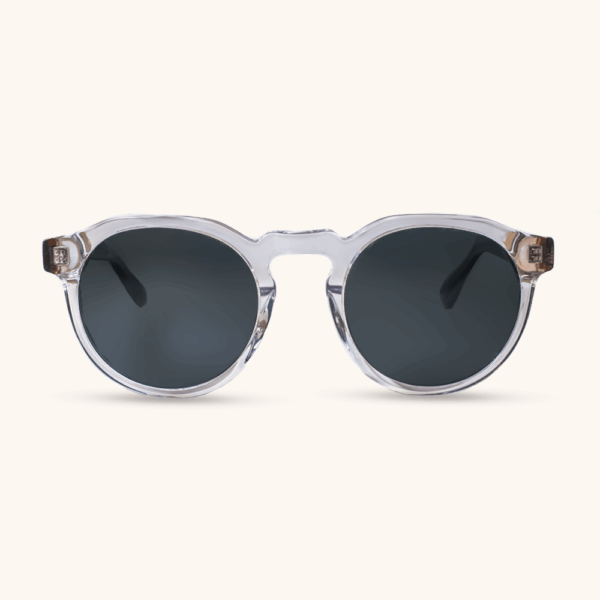 Sumatra Transparent clear with zebrawood temples