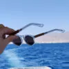 Sumatra - Acetate Sunglasses with wood temples