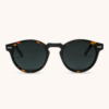 Paradox Black Tortoise Sunglasses frame with Wood arms