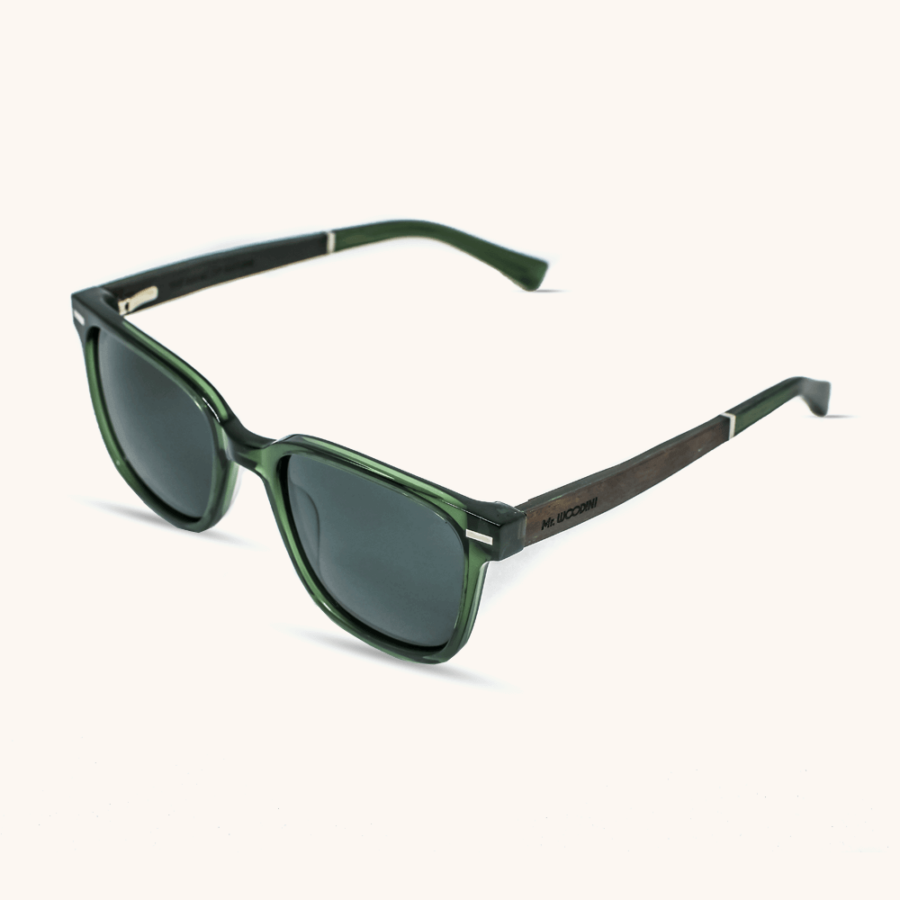 Grace Oliver Sunglasses with Wood Arms