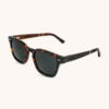 Bogota - Black Tortoise Eco-friendly acetate Sunglasses with Wood arms