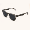 Thai Smog Grey Acetate with Wood Temples