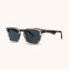 Thai Smog Grey Acetate with Wood Temples