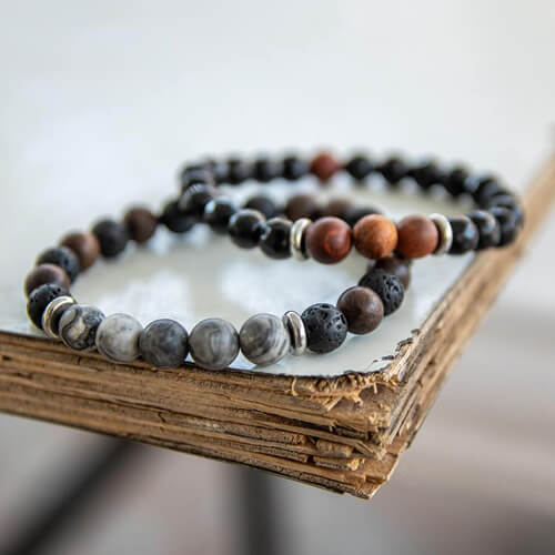 Mens Beaded Bracelet