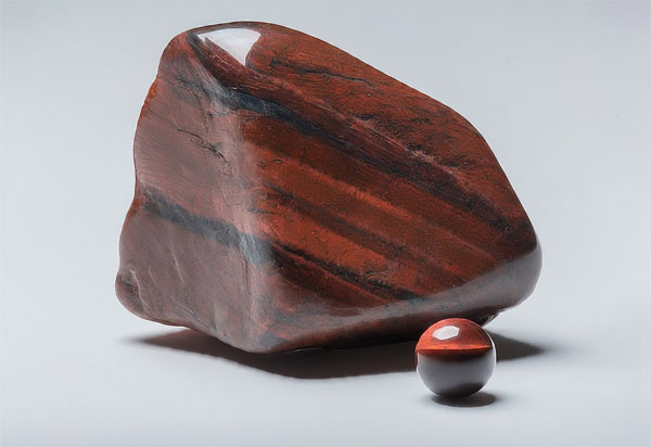 Red Tiger Eye natural stone