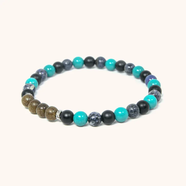 Ocean Mix Bracelet | Multi-Stone Sea Inspired Beaded Bracelet - Mr. Woodini